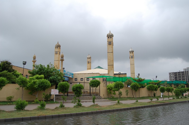 An Image of Mosque in DHA Karachi among Famous Housing Societies of Pakistan